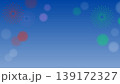 打ち上げ花火と夜空の玉ボケのイラスト - 光の背景素材 139172327