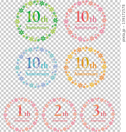 Anniversary Flower Title Anniversary Flower Title 139172578