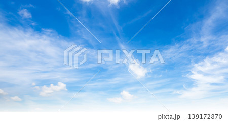 Sky Cloud Blue Background Paronama Web Cloudy summer Winter Season Day, Light Beauty Horizon Spring Brigth Gradient Calm Abstract Backdrop Air Nature View Wallpaper Landscape Cyan color Environment. Sky Cloud Blue Background Paronama Web Cloudy summer Winter Season Day, Light Beauty Horizon Spring Brigth Gradient Calm Abstract Backdrop Air Nature View Wallpaper Landscape Cyan color Environment. 139172870