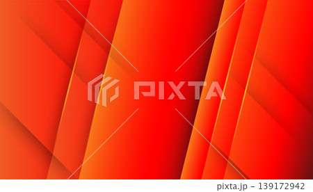 Abstract Red Orange Diagonal Layered Gradient Background 139172942