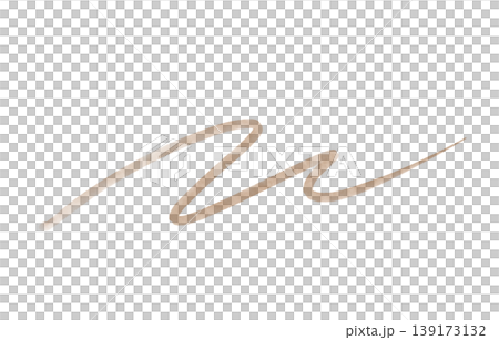 Teal watercolor zigzag brushstroke hand-drawn background decoration transparent material Z-shape refreshing 139173132