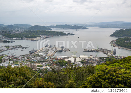 弓張が丘か展望台から見た海 139173462