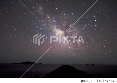 【徳島】南阿波サンラインから見た天の川 星景写真 【徳島】南阿波サンラインから見た天の川 星景写真 139173713