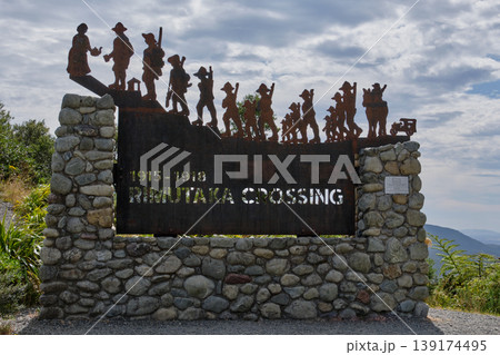 Remutaka crossing memorial - Featherston Remutaka crossing memorial - Featherston 139174495