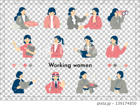 a working woman a working woman 139174850