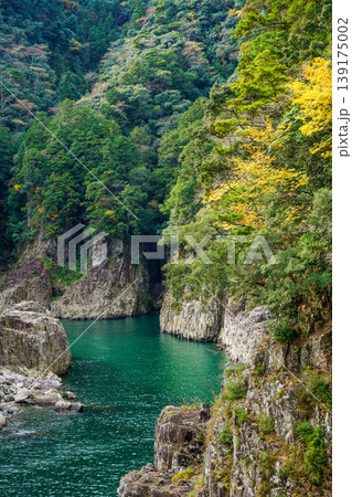 瀞峡めぐり　田戸の風景 139175002