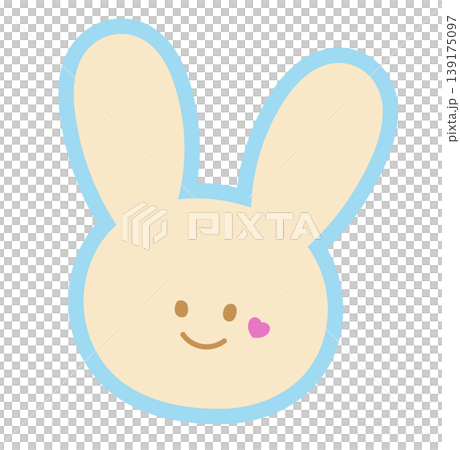 Illustration of pastel bunny head shape for toy, kid doll, childhood, youth, department store, animal, sticker, rabbit cartoon, comic, mascot, happy easter, sticker, patch, mood, feeling, emotion Illustration of pastel bunny head shape for toy, kid doll, childhood, youth, department store, animal, sticker, rabbit cartoon, comic, mascot, happy easter, sticker, patch, mood, feeling, emotion 139175097