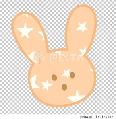 Star-pattern shocking bunny face shape for plush toy, kid doll, childhood, youth, forever young, animal, sticker, rabbit cartoon, character, comic, mascot, easter, mood, feeling, surprised emotion Star-pattern shocking bunny face shape for plush toy, kid doll, childhood, youth, forever young, animal, sticker, rabbit cartoon, character, comic, mascot, easter, mood, feeling, surprised emotion 139175137