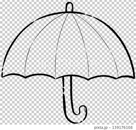 black umbrella isolated on white black umbrella isolated on white 139176108