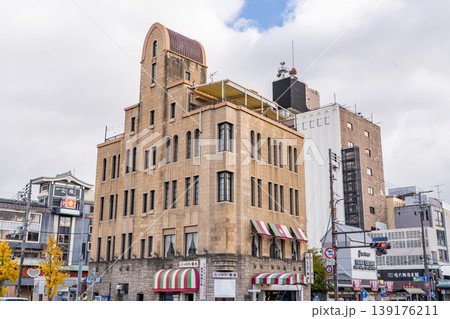 レトロな京都の洋食店:レストラン菊水(大正五年創業の菊水館)近代建築 レトロな京都の洋食店:レストラン菊水(大正五年創業の菊水館)近代建築 139176211
