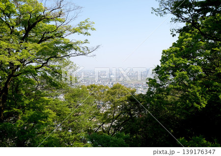 岐阜県大垣市_明星輪寺からの景色1_2025年4月 岐阜県大垣市_明星輪寺からの景色1_2025年4月 139176347