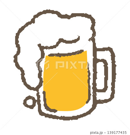 ジョッキの生ビール 139177435