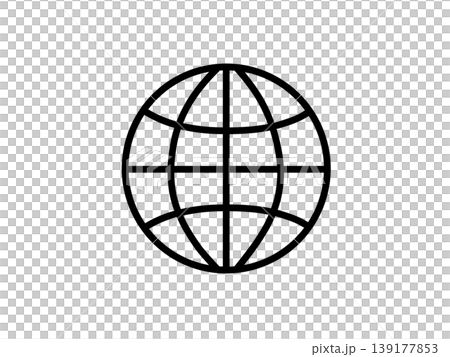 Earth, simple, black Earth, simple, black 139177853