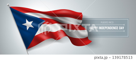 Puerto Rico happy independence day greeting card, banner vector illustration Puerto Rico happy independence day greeting card, banner vector illustration 139178513