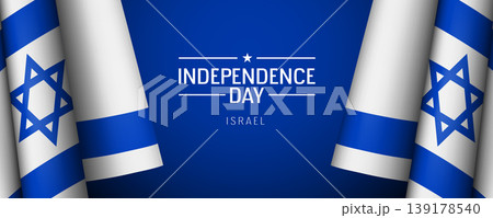 Israel independence day vector banner, greeting card Israel independence day vector banner, greeting card 139178540