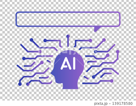Generative AI, Artificial Intelligence, AI Chat, Chatbot, Speech Bubble, Conversation, DX, Technology, Business Generative AI, Artificial Intelligence, AI Chat, Chatbot, Speech Bubble, Conversation, DX, Technology, Business 139178580