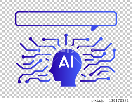 Generating AI, Artificial Intelligence, Chatbot, AI Chat, Speech Bubble, Technology, DX, Digital, Hi Generating AI, Artificial Intelligence, Chatbot, AI Chat, Speech Bubble, Technology, DX, Digital, Hi 139178581