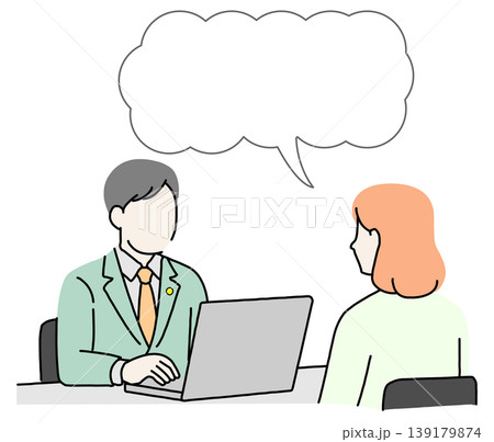弁護士と女性 139179874