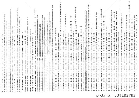 Binary Code Zero One Flowing Abstract Matrix Digital Art with binary computer code. Binary Code Zero One Flowing Abstract Matrix Digital Art with binary computer code. 139182793