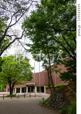 豊橋市美術博物館の建築外観 139183934