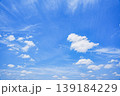 5月の青空と白い雲 139184229