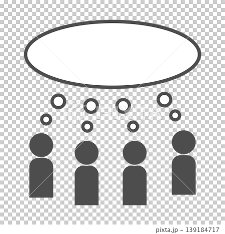 Idea sharing icon - simple and easy-to-use collaboration design Idea sharing icon - simple and easy-to-use collaboration design 139184717