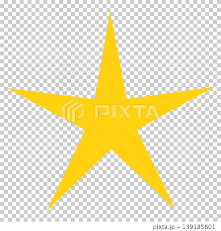 Simple star illustration Simple star illustration 139185801