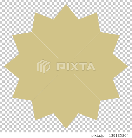 Jagged round frame Jagged round frame 139185804