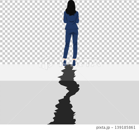 An illustration of a businesswoman taking on challenges. An illustration of a businesswoman taking on challenges. 139185861