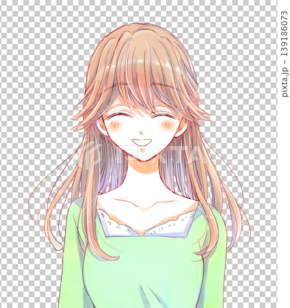 一位舉止溫柔的女士，臉上洋溢著燦爛的笑容。 139186073