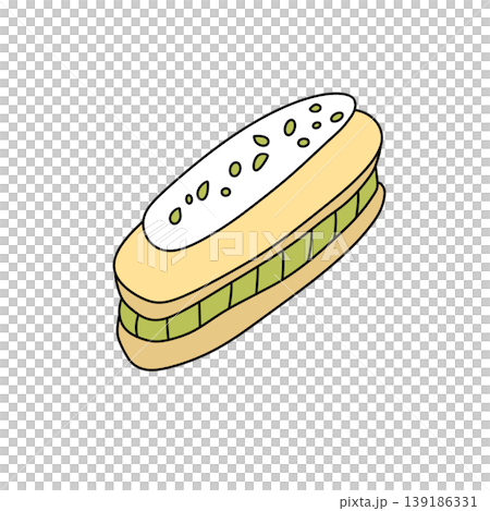 Simple photo of a sandwich 139186331