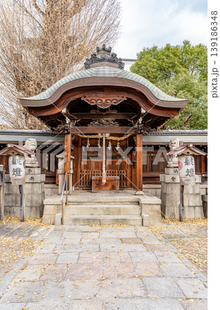 大将軍神社 東三條社 拝殿(平安京東方の守護神)関白藤原兼家の祀る神社 大将軍神社 東三條社 拝殿(平安京東方の守護神)関白藤原兼家の祀る神社 139186348