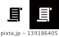 メモ、メッセージ、テキストのアイコン 139186405