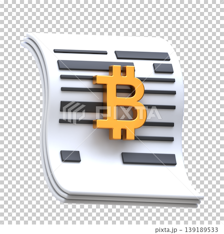 Bitcoin Whitepaper Glossy 3D Crypto Icon for UI Dashboard, SaaS Landing Page, Web3 Presentation Bitcoin Whitepaper Glossy 3D Crypto Icon for UI Dashboard, SaaS Landing Page, Web3 Presentation 139189533
