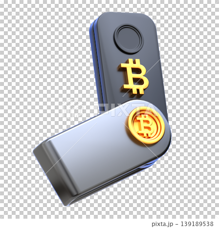 Bitcoin Cold Storage Glossy 3D Crypto Icon for UI Dashboard, SaaS Landing Page, Web3 Presentation Bitcoin Cold Storage Glossy 3D Crypto Icon for UI Dashboard, SaaS Landing Page, Web3 Presentation 139189538