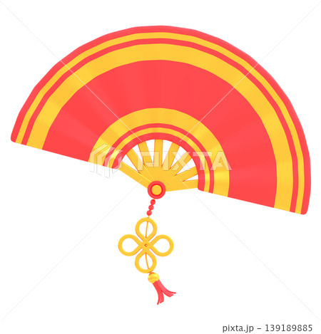 Cute 3D Chinese Fan Icon, Glossy Traditional Festival Illustration for UI Design, Mobile App, Website, Lunar New Year Banner and Holiday Promotion Cute 3D Chinese Fan Icon, Glossy Traditional Festival Illustration for UI Design, Mobile App, Website, Lunar New Year Banner and Holiday Promotion 139189885
