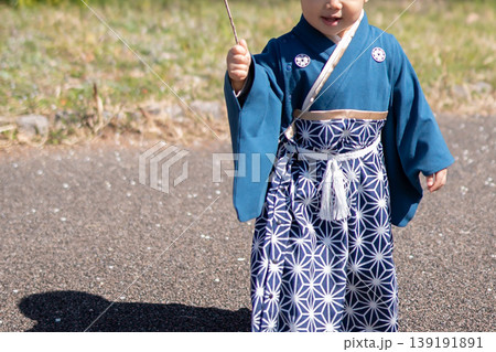 着物を着た男の子 139191891