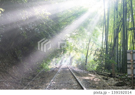 倉吉線がキラキラ輝く風景 旧国鉄倉吉線 倉吉線がキラキラ輝く風景 旧国鉄倉吉線 139192014