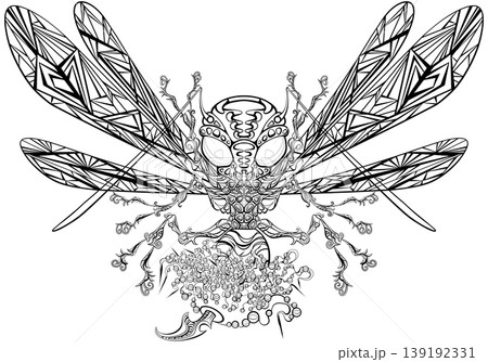 ベルゼブル線画 139192331