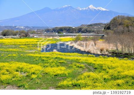穂坂橋/塩川より上流(八ヶ岳)方向/を望む(山梨県韮崎市)【2026.4】 穂坂橋/塩川より上流(八ヶ岳)方向/を望む(山梨県韮崎市)【2026.4】 139192719