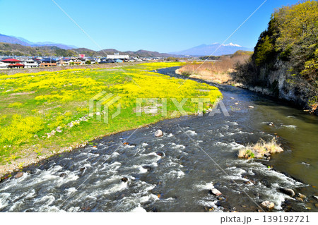 穂坂橋/塩川より上流(八ヶ岳)方向/を望む(山梨県韮崎市)【2026.4】 穂坂橋/塩川より上流(八ヶ岳)方向/を望む(山梨県韮崎市)【2026.4】 139192721