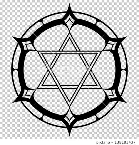 シンプルな魔法陣(黒) シンプルな魔法陣(黒) 139193437