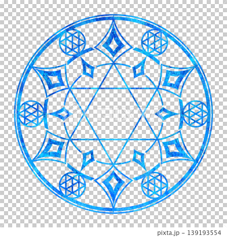 魔法陣(藍色) 魔法陣(藍色) 139193554