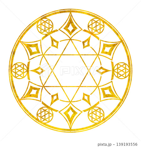 魔法陣（黄色） 139193556