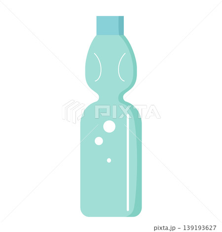 ラムネ 飲み物 夏 瓶ジュース 清涼飲料 シンプルイラスト 139193627