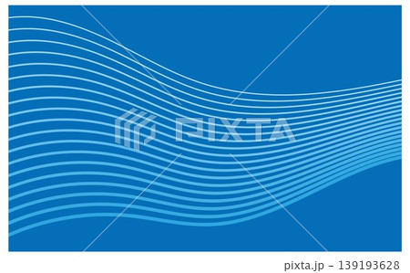 青系ウェーブラインの抽象ビジネスバックグラウンド 青系ウェーブラインの抽象ビジネスバックグラウンド 139193628