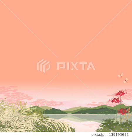 季節の風景イラスト（秋） 139193652