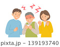 運転免許の自主返納を勧める子と抵抗する父 139193740