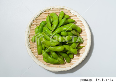 茹でた枝豆 茹でた枝豆 139194713