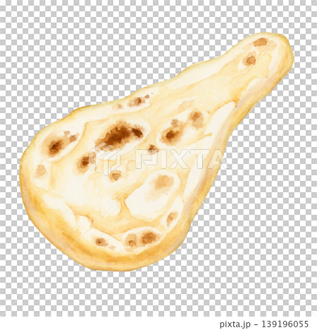 ナン　パン ベーカリー　水彩 イラスト 139196055